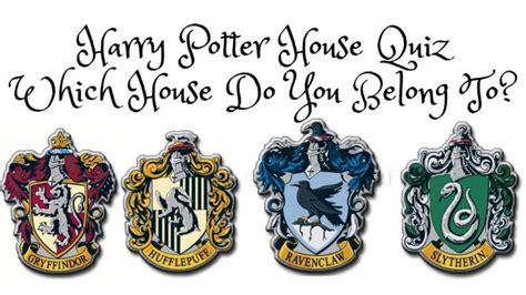 The Most Accurate Harry Potter House Quiz! .